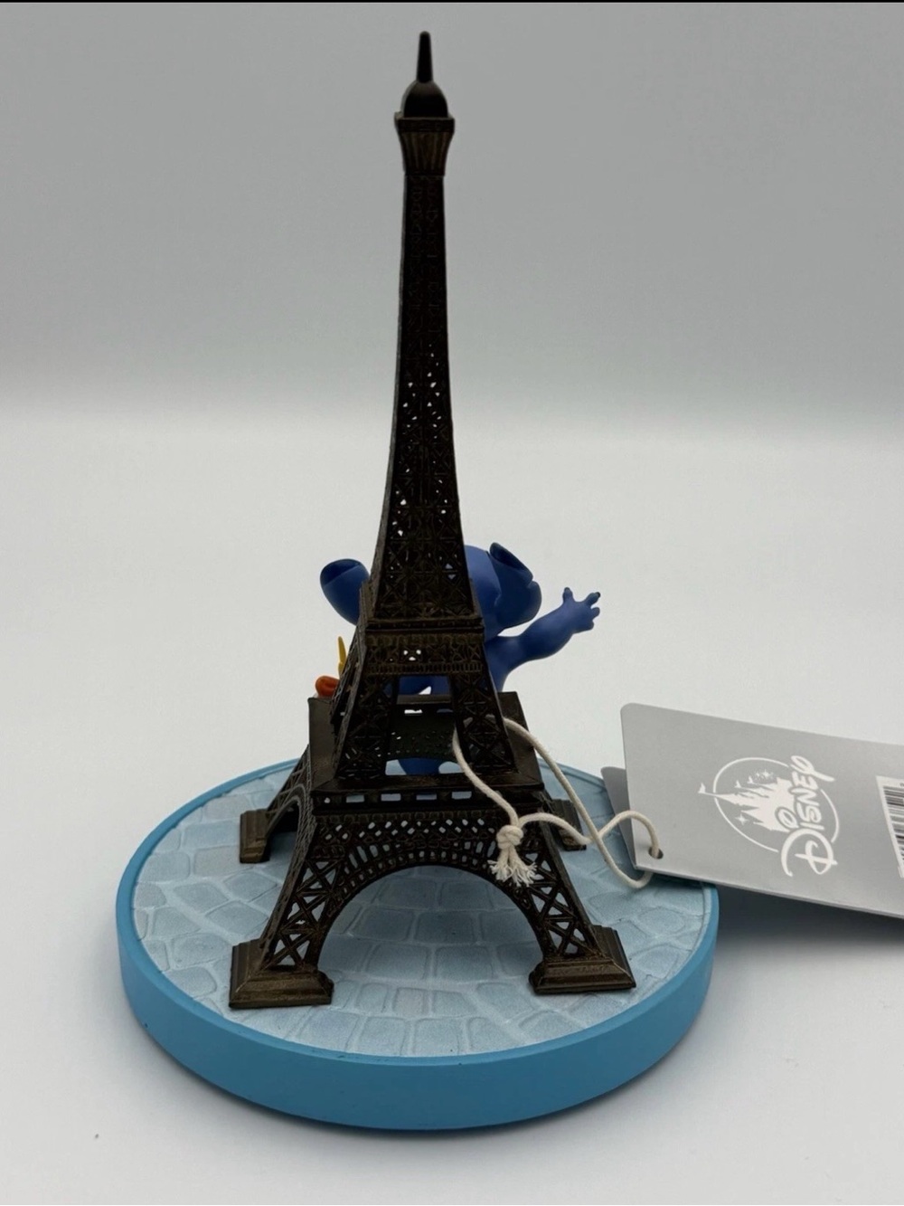Stitch Disneyland Paris Figurine Disney Eiffel Tower Statue Stitch NEW With TAG - Picture 5 of 6